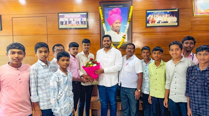 Shivrajs team wins first in state level volleyball tournament